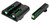 TruGlo TG131GT2 TFO Green/Tritium/Fiber Optic Front Sight-Green/Tritium/Fiber Optic Rear Sight Glock 20/21 TSW|16753