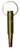 Caliber Gourmet CBGDB104020 Bottle Opener/Whistle Gold Fired Shell Casing TSW|167689