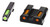 HiViz GLN425 LiteWave H3 Sight Set for Glock Green Tritium White Outline Front Sight-Orange Fiber Optic Rear Sight TSW|130388