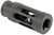 BCM GFCMOD1762 BCMGunfighter Compensator Mod 1 Black Stainless Steel with 5/8"-24 tpi Threads for 7.62mm, 300 Blackout AR-Platform TSW|14533