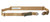 Blue Force Gear VCAS2TO1PB200AACB Vickers 221 Coyote Brown Cordura 57"-67" OAL Padded Rifle TSW|181116
