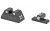 TRIJICON NS H&K USP 3 DOT RSR|TRHK06-600670