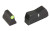XS DXT2 STD DOT FOR GLK SM SUP GRN RSR|XSSGL-0015P-6G