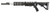 Archangel AA556RNB AR-15 Style Conversion Stock Black Synthetic 6 Position Collapsible for Ruger 10/22 (No Bayonet) TSW|98251
