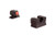 Trijicon 600619 HD Night Sights Green/Tritium Orange Outline Front Sight-Green Tritium Black Outline Rear Sight Beretta 92A1/96A1 TSW|90071