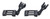 Strike Industries SIDEWINDERIIBK Sidewinder II Black Back Up 45 Degree Offset TSW|129544