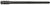 Ballistic Advantage BABL308003M Modern Series 308 Win 16" Black QPQ Finish 4150 Chrome Moly Vanadium Steel Material Tactical Government Midlength for AR-10 TSW|101085