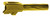 Rival Arms RARA20G301E Precision V1 Match Grade 9mm Luger 3.41" Fluted Gold PVD Stainless Steel, Fits Glock 43/43X TSW|136158