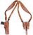 1791 Gunleather NSS2.1CBRVR Optic Ready Shoulder Vertical Brown Fits Glock 17 Right Hand TSW|173745