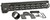 Midwest Industries MIG4M12625 Tactical G4M Handguard AR-15 Black Hardcoat Anodized Black 12.6" 6061-T6 Aluminum M-LOK TSW|133744