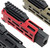 Strike Industries CEVOHG6RED Strike 6" M-Lok Red Aluminum with Faux Suppressor for CZ Scorpion EVO (7.72" Barrel Length) TSW|144022