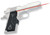 Crimson Trace 011210 Lasergrips Fits 1911 Compact, Red Laser Black Polymer TSW|12812