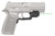 Crimson Trace 0177801 Laserguard Fits Sig P320 (Except Subcompact)/M17/M18, Green Laser Black Polymer TSW|100867
