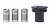 Jk Armament JK195WMCEBUNDLE12BLK Widowmaker 195 Accu-Choke 12 Gauge Improved Cylinder/Modified/Full TSW|189116