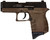 Diamondback DB0200P071 DB9 Gen4 Micro-Compact Frame 9mm Luger 6+1, 3.10" Stainless Steel Barrel, Black Nitride Serrated Stainless Steel Slide, Midnight Bronze Polymer Frame & Grip TSW|141006