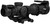 Sig Sauer Electro-Optics SOTMC61000 Tango-MSR Black 1-6x24mm, 30mm Tube Illuminated BDC Reticle TSW|179341