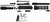 TacFire SSPK45ACPLPK AR Build Kit Pistol 45 ACP AR-10 Black Nitride Steel 5/8"-24 tpi *Sports South Exclusive. TSW|113834
