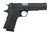 Tisas Arms 10100519 1911 A1 Service 9mm Luger 7+1 5" Stainless Steel Barrel, Black Cerakote Carbon Steel Serrated Slide & Frame w/Beavertail, Black Rubber Grip TSW|196066