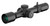 Swampfox Optics TWK525563L Warhawk Black 5-25x56mm 34mm Tube Sharpshooter MIL Reticle TSW|178894