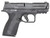 Smith & Wesson 14459 M&P Shield X *CA Compliant Sub-Compact Frame 9mm Luger 10+1 3.60" Black Armornite Stainless Steel Barrel & Optic Ready/Serrated Slide, Black Polymer Frame w/Picatinny Rail, Black TSW|191389