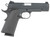 Tisas Arms 10100121 1911 Carry 9mm Luger 9+1 4.25" Black Cerakote Carbon Steel Serrated Slide & Frame w/Beavertail, Black Rubber Grip TSW|196058