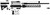 TacFire SSRK65CRDLPK20BN AR Build Kit Sports South Exclusive 6.5 Creedmoor AR-Platform Black Nitride 5/8"x24 TSW|113824