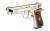 DERYA MELIK 9MM 4.9" 10RD SLVR/GOLD RSR|DYR10L-MELIK9-NG-TR