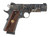 Dickinson LLC DCKSN45FS 1911 Premium Fireball 45 ACP 9+1 5" Black Steel Barrel, Fireball Serrated Aluminum Slide, Fireball Steel Frame, Wood Grip TSW|175086