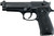 Beretta USA J92F300CA 92FS *CA Compliant Full Size Frame 9mm Luger 10+1 4.90" Black Steel Barrel, Black Bruniton Serrated Steel Slide, Black Bruniton Aluminum Frame w/Beavertail, Ambidextrous, US Made TSW|175344