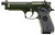 Beretta USA J92F300GRTB18 92FS Full Size 9mm Luger 18+1 5.10" Black Threaded Barrel, OD Green Cerakote Serrated Slide, OD Green Cerakote Aluminum Frame w/Beavertail, Black Textured Grip TSW|182719