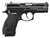 CZ-USA 91297 75 P01 50th Anniversary Elite 9mm Luger 15+1 3.75" Black Steel Barrel & 50th Anniversary Engraved/Serrated Slide, Black Polycoat Aluminum Frame w/Beavertail, Black Rubber Grip TSW|188175