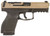 HK 81001196 VP9A1 Full Size 9mm Luger 15+1 4.53" Barrel, Flat Dark Earth Steel Optic Ready/Serrated Slide, Brown Polymer Frame w/Picatinny Rail, Interchangeable Backstrap Grip, Ambidextrous TSW|180681