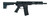Faxon Firearms FXSPT3B105GA9 Sport 300 Blackout 30+1 10.50" Salt Bath Nitride Threaded Barrel, Aluminum Receiver w/Picatinny Rail, M-LOK Handguard, Black Polymer KAK Shockwave Pistol Brace, A2 Style TSW|190360