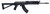 Riley Defense Inc RAK103MP RAK Tactical 7.62x39mm 30+1 16.25" Black Nitride Threaded Barrel, Black Oxide Mil-Spec Receiver, Magpul AK Black Polymer Stock, Black Polymer Grip TSW|172108