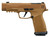 Sig Sauer 365XF9DH3 P365 DH3 Compact 9mm Luger 21+1 3.70" Black DLC Barrel, Coyote Cerakote Stainless Steel Lightening Cut/Optic Ready/Serrated Slide & Frame w/Picatinny Rail, Interchangeable Backstra TSW|190236