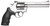 Smith & Wesson 164198 Model 686 Plus 357 Mag or 38 S&W Spl +P Stainless Steel 6" Barrel & 7rd Cylinder, Satin Stainless Steel L-Frame, Red Ramp Front/White Outline Rear Sights, Internal Lock TSW|26267