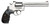 Smith & Wesson 150855 Model 686 Plus 38 S&W Spl +P, 357 Mag 7rd 7" Stainless Steel Barrel & Cylinder Satin Stainless Steel Frame with Black & Silver Custom Wood Grip & Red Ramp Front Sight TSW|23986