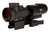 Trijicon 2200057 MRO HD Matte Black 1x/3x 25 mm 2 MOA Red Dot/68 MOA Circle Multi Reticle Magnifier TSW|121656