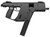 Kriss USA KV45PBL20 Vector SDP Gen2 45 ACP 30+1 5.50" Black Nitride Threaded Barrel, Black Picatinny Rail Receiver, Black Polymer Grip, Glock Compatible TSW|3642