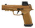 Sig Sauer 365XF9DH3RXSL P365 DH3 w/Optic Compact 9mm Luger 21+1 3.70" Black DLC Barrel, Coyote Cerakote Stainless Steel Lightening Cut/Optic Ready/Serrated Slide & Frame w/Picatinny Rail, Interchangea TSW|190233
