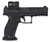 Walther Arms 2881225PRO PDP w/Optic Full Size Frame 9mm Luger 18+1 4.50" Polygonal Rifling Barrel Black Optic Ready/Serrated Steel Slide Black Polymer Frame w/Picatinny Rail, Aimpoint Acro Red Dot TSW|167454
