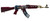 Zastava Arms Usa ZR7762AMS ZPAP M70 Limited Edition 7.62x39mm 30+1 16.30" 24K Gold Plated Barrel, Red/White/Blue 1.5mm Bulged Trunnion Receiver, Serbian Red Wood Furniture TSW|168507