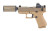GLOCK 43X 9MM HP SUP 10RD 407K FDE RSR|GLUX4350204FRNHUSH-SCT