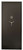SnapSafe 75415 Vault Door In-Swing Black 12 Gauge Steel 36.8" W x 81"H Access Code/Key Entry TSW|135893
