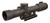 Trijicon 2400003 VCOG 1-8x 28mm Obj 109.20-13.10 ft @ 100 yds FOV Matte Black Finish LED Illuminated Red Segmented Circle w/Crosshair MRAD Dot TSW|125102