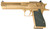 Magnum Research DE44TG Desert Eagle Mark XIX 44 Rem Mag 6" 8+1 Titanium Gold Carbon Steel Frame & Slide Black Rubber Grip TSW|49468
