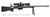 Horizon Firearms RF019C392216C20 Vandal Carbon II 7mm PRC 22" Black Fluted Barrel, Black Drilled & Tapped Receiver, Black Iota EKO X Carbon Fiber Stock TSW|173318