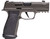 Sig Sauer P365 AXG Legion 9mm 3.1" 17-Round Compensated Pistol, Legion Gray 365AXGCA-9-LEGION