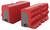 Real Avid Smart-Jaws Multi-Fit Vise Jaw Sleeves, Red AVSFJMF