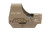 Holosun 510C Reflex Sight, 65 MOA Circle/2 MOA Green Dot, Solar, FDE HE510CGRFDE